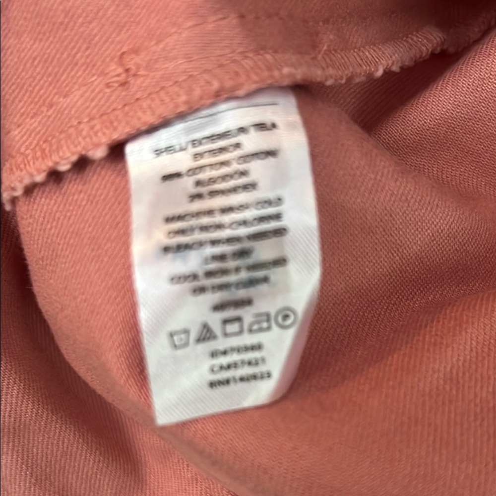 NEW LOFT Muted Pink Button-Up Cropped Jacket Size Medium - Picture 3 of 4